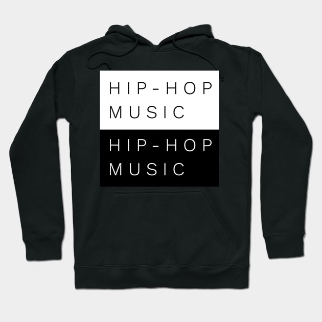 Hip-Hip Music Design Hoodie by ArtOfDJShop